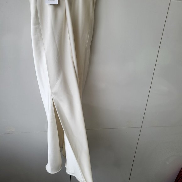 ROTATE Grace draped midi dress - Picture 8 of 14